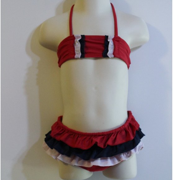 Wave Zone Baby Girl's Bikini Swim Nosuit Size 18 Months - Picture 1 of 6